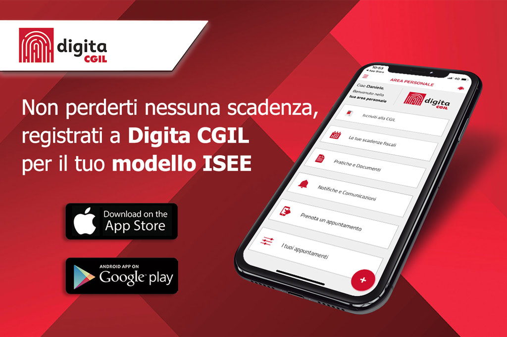 isee online digita cgil