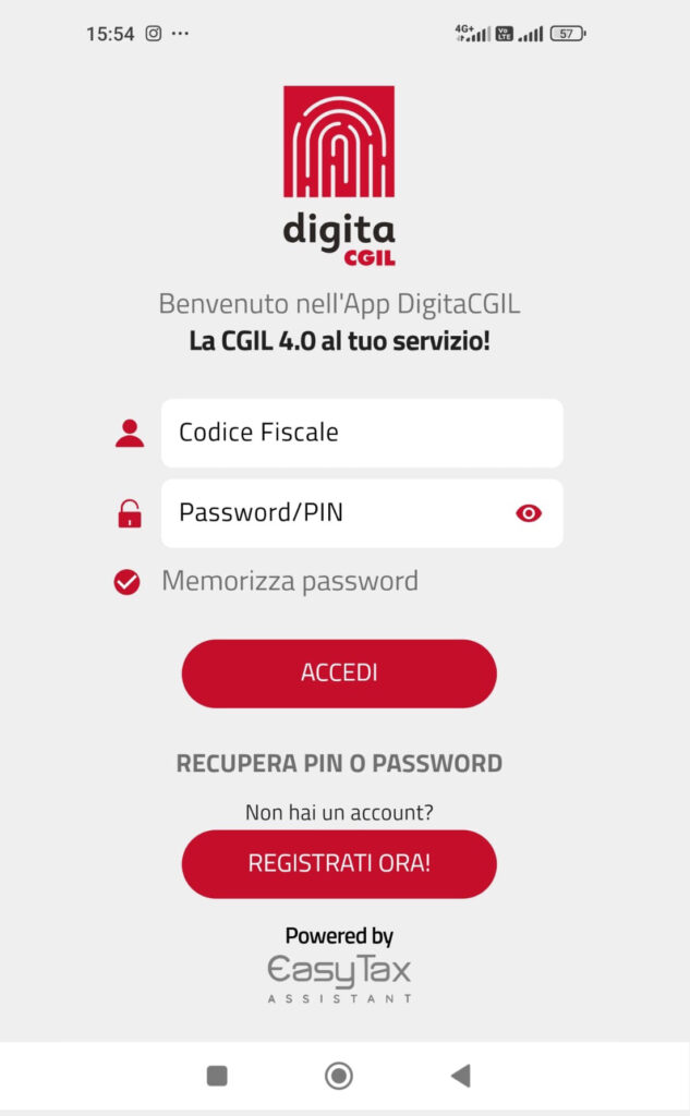 pratiche fiscali on line pin